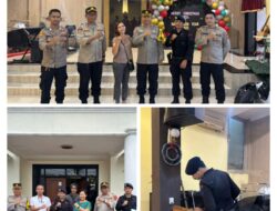 Tim Jibom Brimob Polda Jabar Lakukan Sterilisasi Gereja di Pelabuhan Ratu Jelang Perayaan Natal dan Tahun Baru