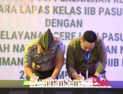 Gandeng 13 Tim Pelayanan Gereja, Lapas Pasuruan Gelar Penandatanganan Perjanjian Kerja Sama