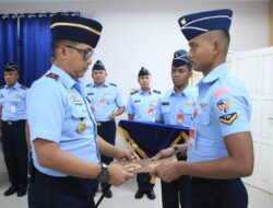 Danlanud Sultan Hasanuddin Resmi Tutup Pendidikan Latker Flight Control System Mechanical Basic Speciality Course Boeing 737