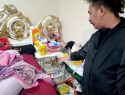 Polsek Gunung Putri dan Tim Inafis Selidiki TKP Kasus Pencurian Dengan Kekerasan