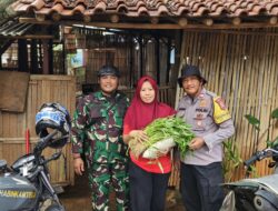 Doa Tulus Dari Lansia Untuk Pak Bhabin Yang Berbagi Sembako