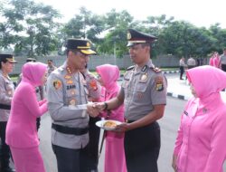 Ratusan Personel Polres Metro Tangerang Kota Naik Pangkat, Kapolres: Amanah dan Tanggung Jawab