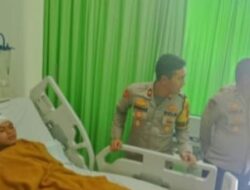 Waka Polres Bogor Jenguk Santri Korban Percobaan Pencurian di Pondok Pesantren Hidayatul Zamzami