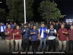 Kolaborasi Lintas Instansi, Kanwil Kemenkumham Kalteng Gelar Razia Cegah Peredaran Narkoba