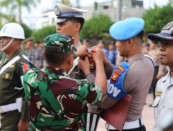 Wakapolres Dumai Pimpin Apel Gelar Pasukan Ops Lilin LK 2024