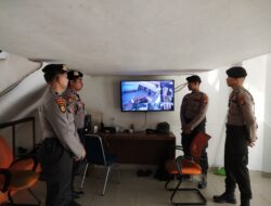Cegah Gangguan Kamtibmas, Subsatgas PAM Objek Kegiatan Melakukan Patroli dan Monitoring
