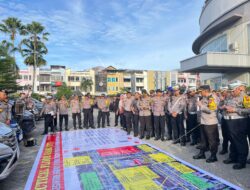 187 Personel Diterjunkan Dalam Pengamanan Sidang Pleno Rekapitusasi Penghitungan Suara Tingkat Provinsi