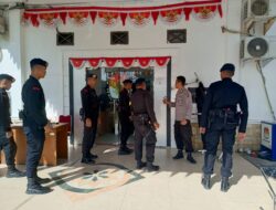 Satgas Tindak POH Kapolda Riau Patroli dan Diteksi Dini Ke Kantor Bawaslu Kota Pekanbaru.