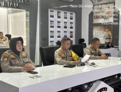 Kegiatan Apel Udara dan Anev Terkait Situasi Kamtibmas Kembali Dilaksanakan Kaposko Polda Riau