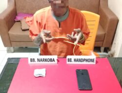 Polisi Bekuk Pengedar Ganja di Kelurahan Bangkinang, Amankan 2,69 Gram Barang Bukti
