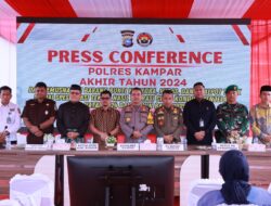 Polres Kampar Ungkap Ribuan Kasus Sepanjang 2024, Narkoba Jadi Sorotan, Komitmen Tingkatkan Pelayanan di Tahun 2025