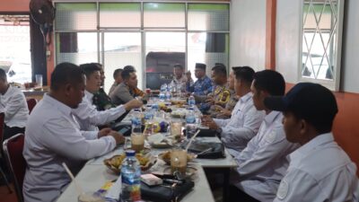 AKBP Afrizal Asri SIK Gelar Coffee Morning dan Rencana Pengamanan Rapat Pleno Rekapitulasi Terbuka Tingkat Kabupaten Pelalawan 2024