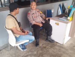 Bhabinkamtibmas Wilayah Hukum Polsek Babakan Madang Giat Cooling Sistem Sambang Warga Sampaikan Pesan Dan Ajak Jaga Kamtibmas
