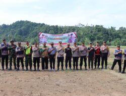 Dukung Produktivitas Petani, Kapolres Pidie Jaya Tinjau Lahan Jagung Potensial di Gampong Seunong
