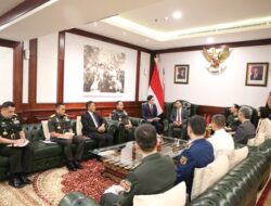 Panglima TNI Dampingi Menhan Terima Kunjungan Kepala Staf Gabungan Militer Tiongkok