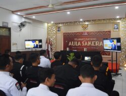 Transformasi Pemasyarakatan, Rutan Bangil Ikuti Arahan Pengarahan Direktur Jenderal Pemasyarakatan Secara Virtual