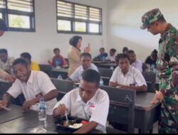 Peluncuran Program Makan Bergizi Gratis di Kabupaten Yahukimo