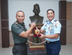 Danlanud Sultan Hasanuddin Laksanakan Audiensi Dengan Pangdam XIV/Hasanuddin