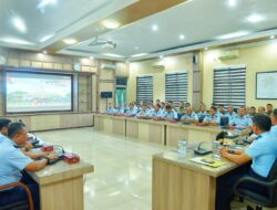 Jelang Sertijab, Danlanud Sultan Hasanuddin Pimpin Exit Briefing