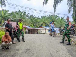 Kepala Desa, Desa Keras Darminton Berutu Ambil Kebijakan Terbaik Untuk perbaikan Jalan Lintas Desa keras Yang Berlobang