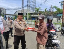 Kapolsubsektor Muara Angke, Gelar Jumat Berkah dan Colling System