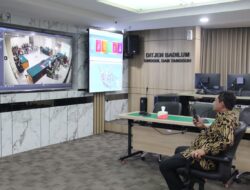 Direktur Jenderal Badan Peradilan Umum Menyapa dan Memantau Kinerja Pengadilan Tinggi dan Pengadilan Negeri Secara Online