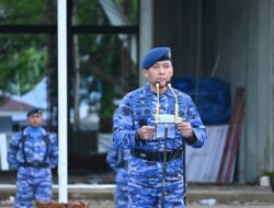 Danlanud Sultan Hasanuddin Pimpin Upacara 17an, Diiikuti Seluruh Prajurit
