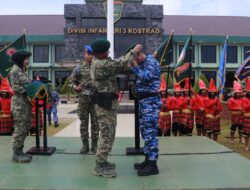 Pangkoopsud II Dikukuhkan sebagai Warga Kehormatan Divisi Infanteri 3 Kostrad