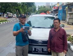 Usai Lapor Polisi, Mobil Warga di Senen Yang Lama Hilang Akhirnya Kembali