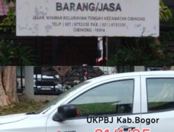 Patut Dipertanyakan Keberadaan Satgas Saber Pungli di UKPBJ Kabupaten Bogor, Ada Apa Gerangan?