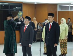 Sekretaris Mahkamah Agung Lantik Pejabat Pimpinan Tinggi Pratama