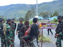 Jelang Putusan MK, Kodim 1714/PJ Intensifkan Sweping Gabungan