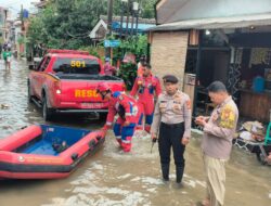 Polisi Lakukan Monitoring Genangan dan Banjir di Cakung
