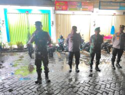 Antisipasi 3 C dan Tawuran Kapolsek Ciledug Pimpin Apel Patroli Cipta Kondisi Gabungan bersama 3 Pilar