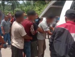 Kodim 0209/LB dan Polres Labuhanbatu Gerebek Sarang Narkoba di Pulo Dogom, 20 Orang Diamankan