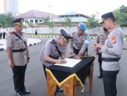 Kapolres Metro Tangerang Kota Lantik 9 Pejabat Baru