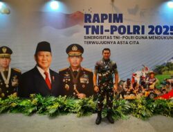 Danlanud Sultan Hasanuddin Hadiri Rapim TNI-Polri 2025
