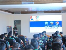 Awali Tahun 2025, Danlanud Sultan Hasanuddin Gelar Safety Meeting Bahas Keselamatan Terbang Dan Kerja