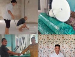 Warga Andika 9 Terima Bantuan Dari Kades Sungai Ambawang