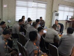 Itwasum Polri Lakukan Monev Senpi dan Ketahanan Pangan di Polresta Pekanbaru
