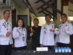 Pastikan Bebas Narkoba, Tim Kesehatan Rutan Bangil Gelar Tes Urine Untuk Warga Binaan