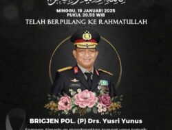 Brigjen Pol (Purn) Yusri Yunus, Mantan Kabid Humas Polda Metro Jaya Meninggal Dunia