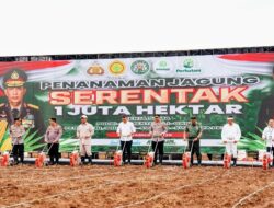 Gerakan 1 Juta Hektare Jagung: Sinergi Polri dan Kementrian Pertanian Wujudkan Swasembada Pangan 2025