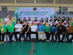 Kalapas Pasuruan Hadiri Pembukaan Pertandingan Voli Pipas Jawa Timur