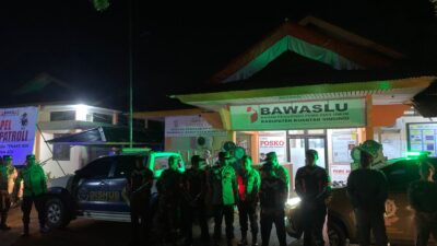 Antisipasi Gangguan Kamtibmas dan Siaga Banjir, Polres Kuansing Patroli Skala Besar 