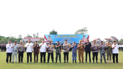 Wujudkan Cipta Kondisi Lima Pilar Keselamatan, Kapolda Riau Pimpin Apel Gelar Pasukan Operasi Keselamatan LK 2025