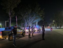 Jelang Ramadhan 1446 H, Samapta Polres Kampar Rutin Laksanakan Patroli dan Sampaikan Pesan Kamtibmas