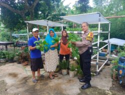 Bhabinkamtibmas Wilayah Hukum Polsek Cibinong Giat Cooling Sistem Warga Binaan  Dalam Rangka Dukung Program Ketahanan Pangan