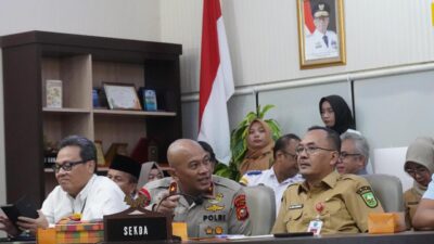 Wakapolda Riau Ikuti Rakor Pengendalian Inflasi dan Penandatanganan Nota Kesepahaman