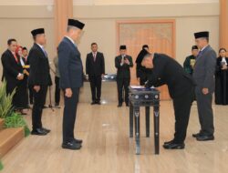 Usai Dilantik, Ma’ruf Prasetyo Resmi Menjabat Sebagai Kalapas Tulungagung